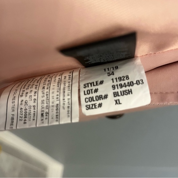 Sam Edelman double breasted trench coat blush Belted Size XL - Picture 6 of 9